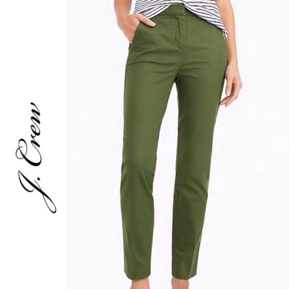 J. Crew Effortless Slim Cropped Chino Pants - Picture 1 of 7